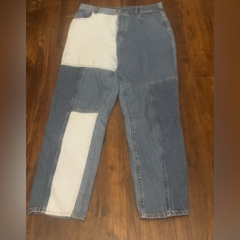Straight leg jeans